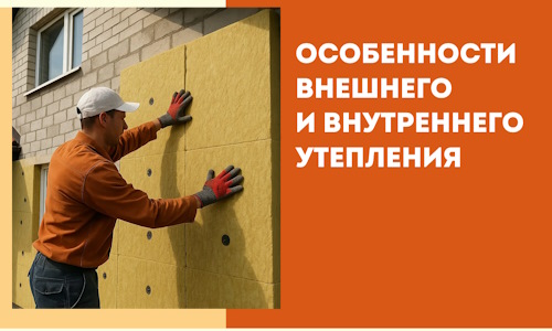 Какие особенности внешнего и внутреннего утепления в Карпинске