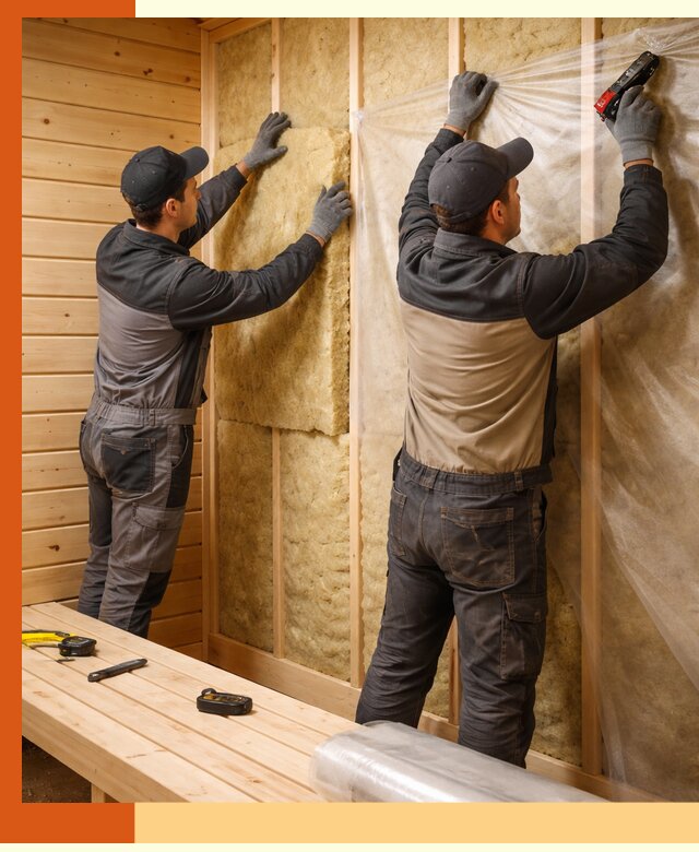 Профессиональное утепление сауны в Карпинске с гарантиями качества