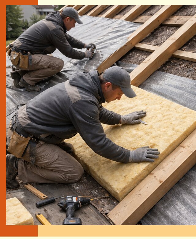 Профессиональное утепление крыши в Карпинске качественно и надежно