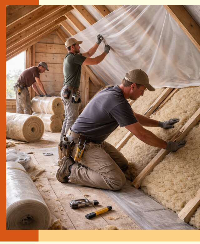 Утепление крыши изнутри в Карпинске: профессионально и надежно