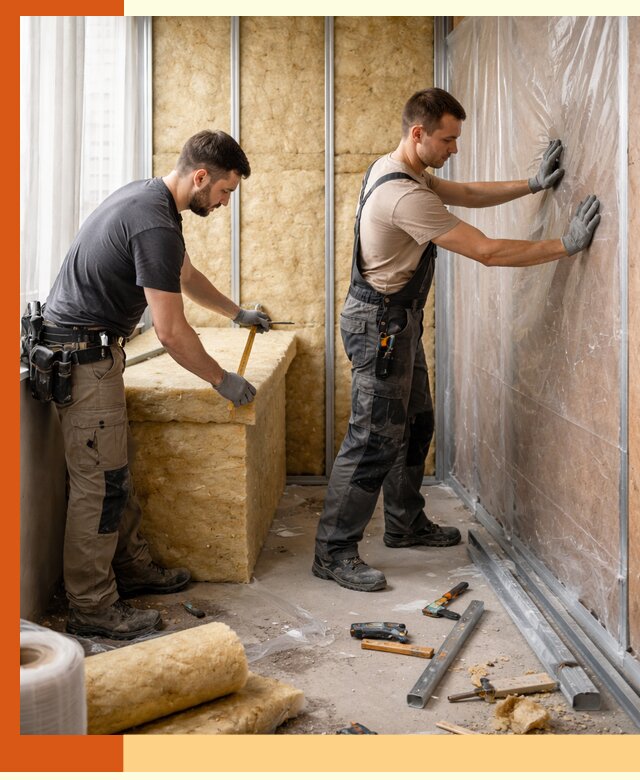 Профессиональное утепление лоджии в Карпинске эффективно и надежно