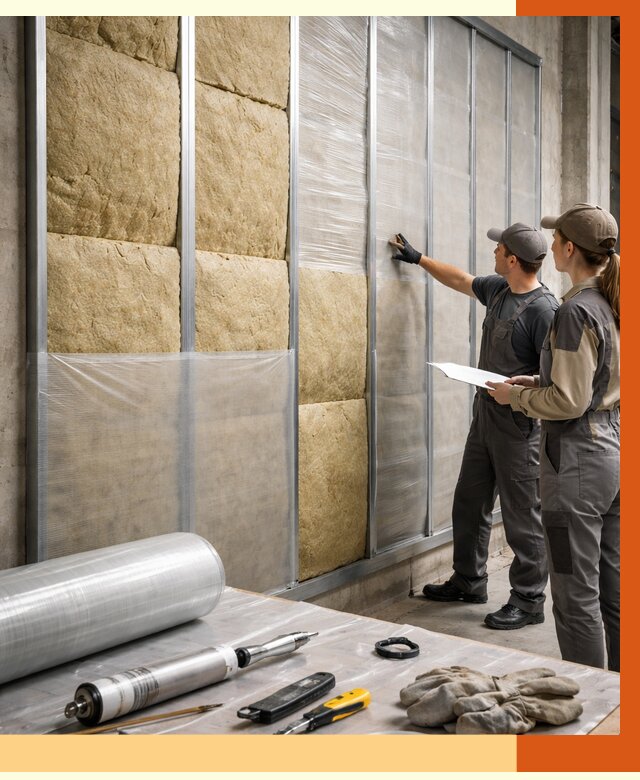 Утепление склада химсырья в Карпинске от 4621 руб. под ключ | ТепломастерКпн