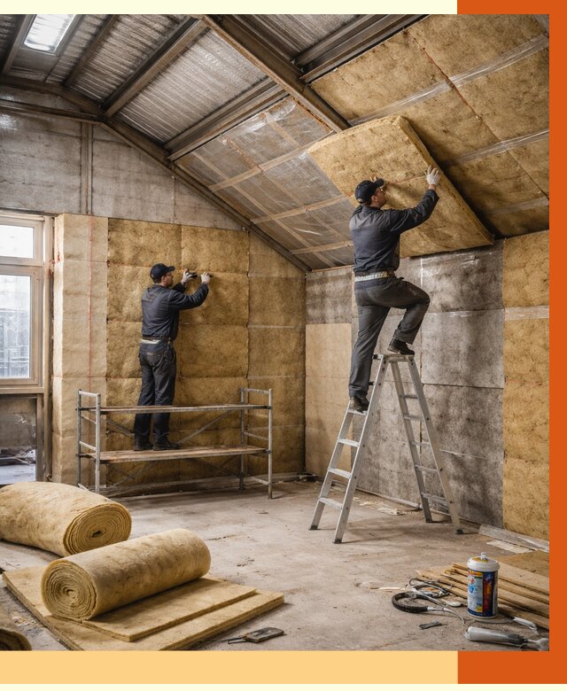 Утепление цеха под ключ в Карпинске от 189958 руб./м2 — теплоизоляция цеха | ТепломастерКпн