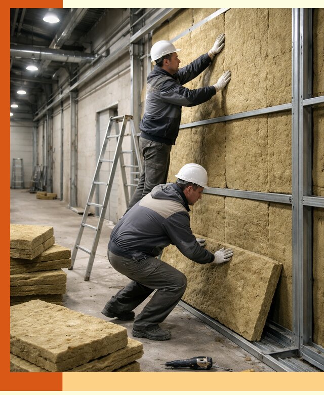 Утепление цеха под ключ в Карпинске с гарантией качества