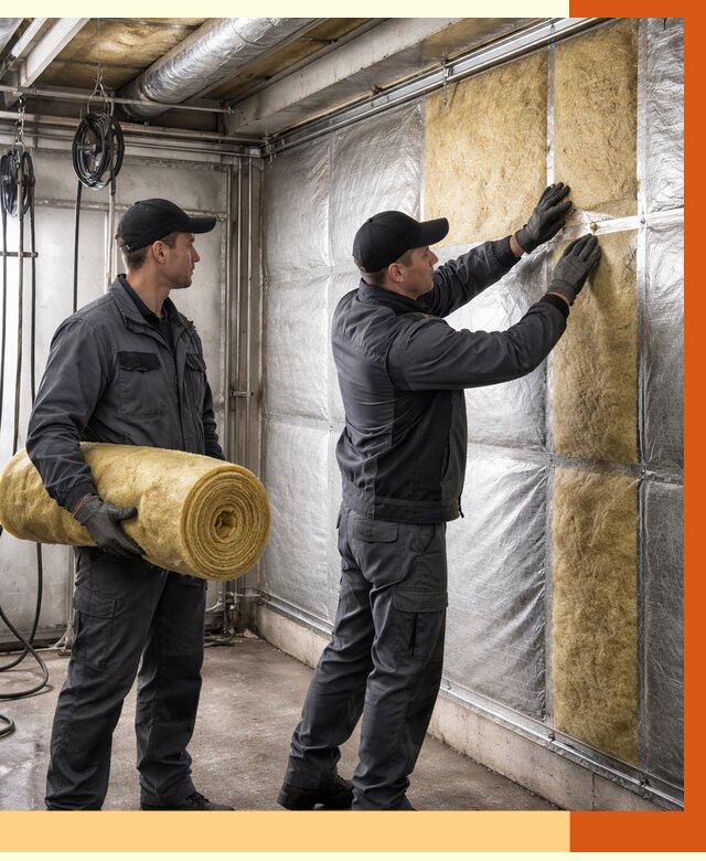 Утепление автомойки в Карпинске от 8728 руб./м2 — комплексное утепление под ключ | ТепломастерКпн