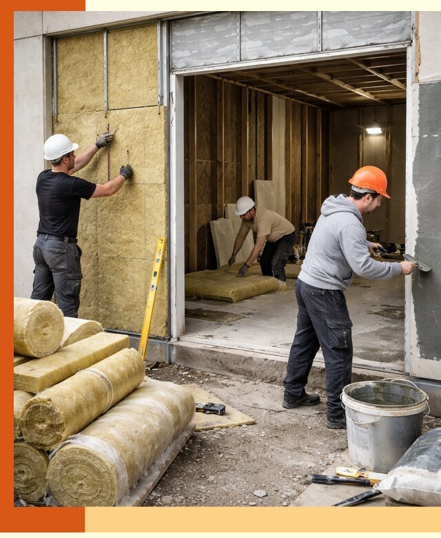 Утепление торгового павильона в Карпинске — качественно и энергоэффективно