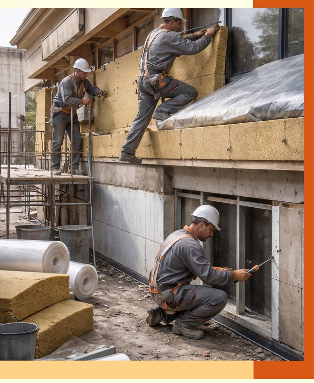 Утепление ресторана в Карпинске под ключ от 667420 руб/м2 | Комплексное решение от ТепломастерКпн