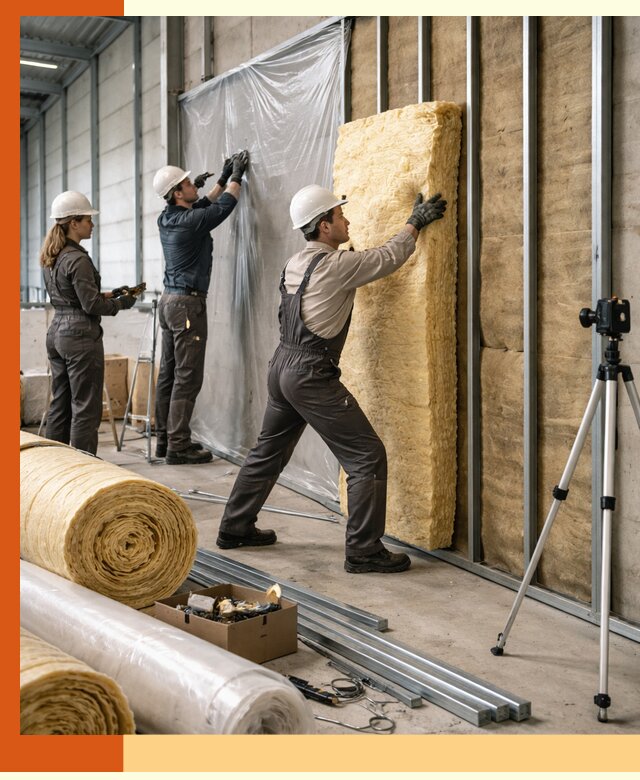 Утепление складского терминала в Карпинске профессионально и надёжно