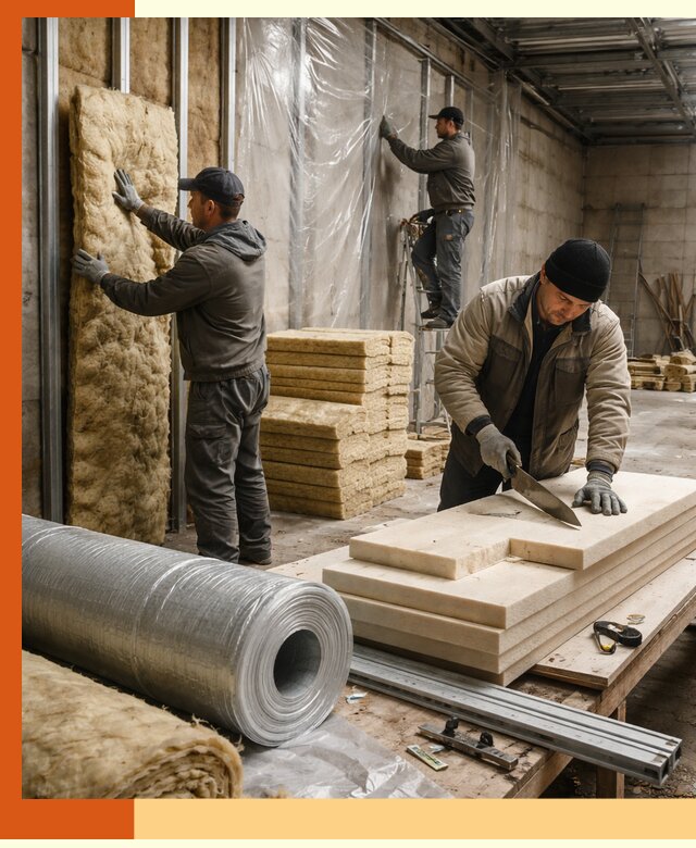 Утепление торгового склада в Карпинске с энергоэффективными решениями