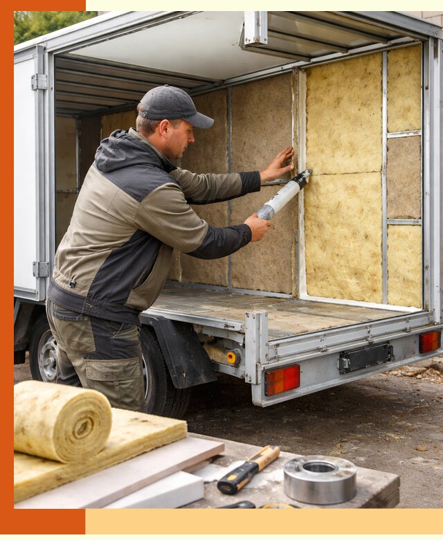 Профессиональное утепление прицепа в Карпинске для любых условий