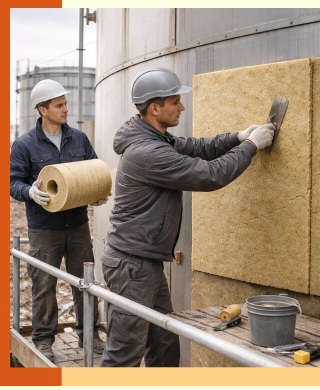 Профессиональное утепление резервуара и теплоизоляция в Карпинске