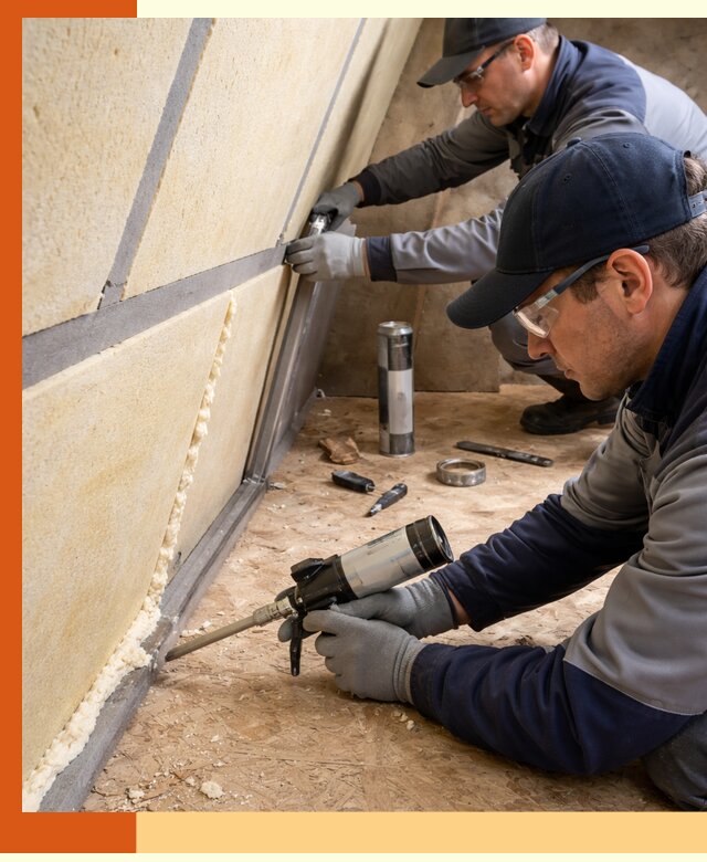 Герметизация стыков ППУ в Карпинске — надежное уплотнение швов