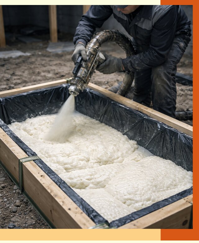 Заливка ППУ в формы в Карпинске от 2567 руб. — утепление форм под ключ | ТепломастерКпн