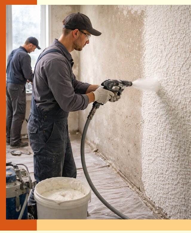 Утепление стен жидкой теплоизоляцией в Карпинске для квартир и домов