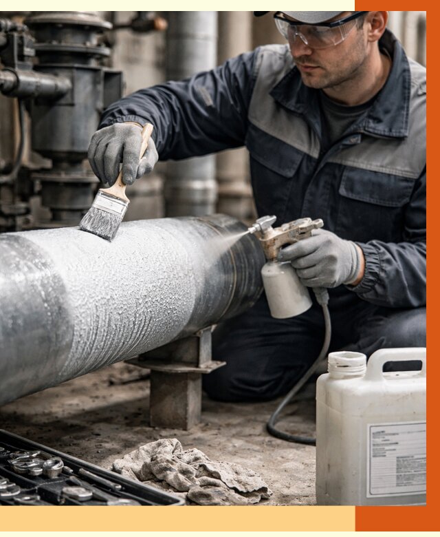 Утепление оборудования жидкой теплоизоляцией в Карпинске от 4621 руб. | ТепломастерКпн