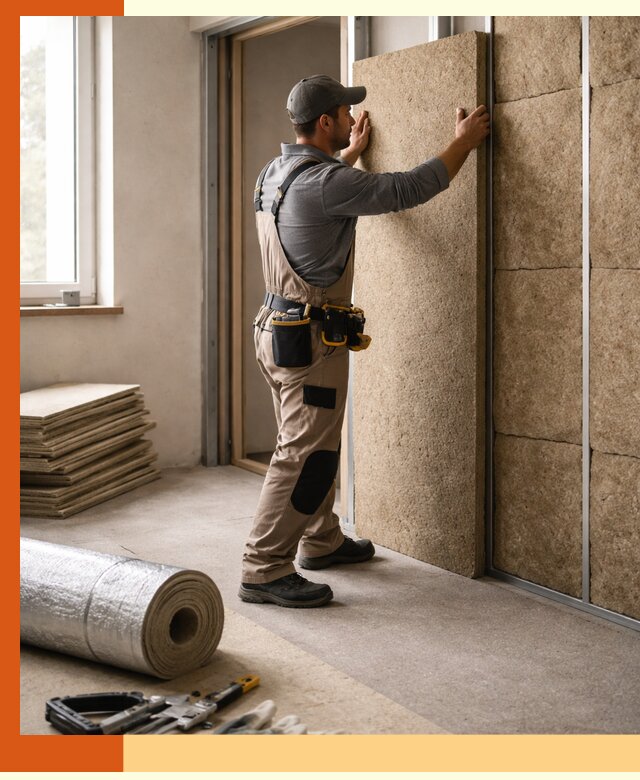 Шумоизоляция дома в Карпинске — комплексная защита от шума