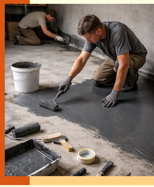 Гидроизоляция гаражного пола в Карпинске — надежная защита от влаги