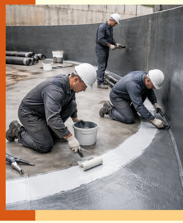 Гидроизоляция резервуара для топлива в Карпинске