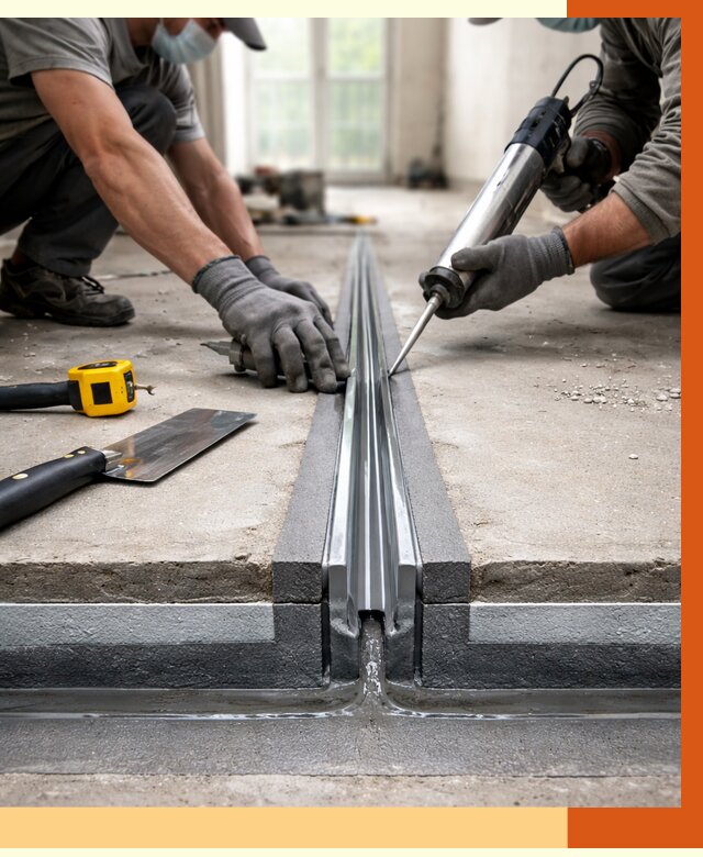 Гидроизоляция деформационного шва в Карпинске от 7701 руб. под ключ | ТепломастерКпн