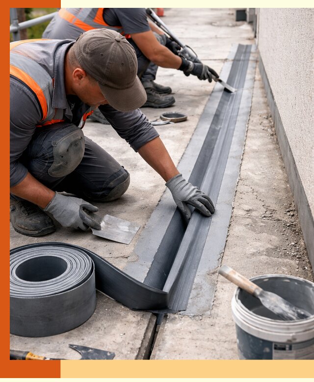 Гидроизоляция деформационного шва в Карпинске профессионально и надежно