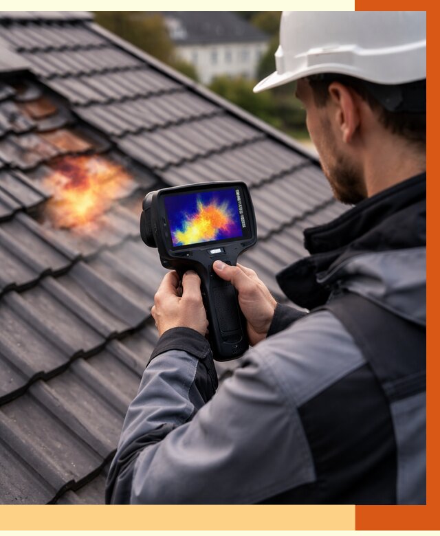 Тепловизионное обследование кровли в Карпинске от 4621 руб. — ТепломастерКпн под ключ