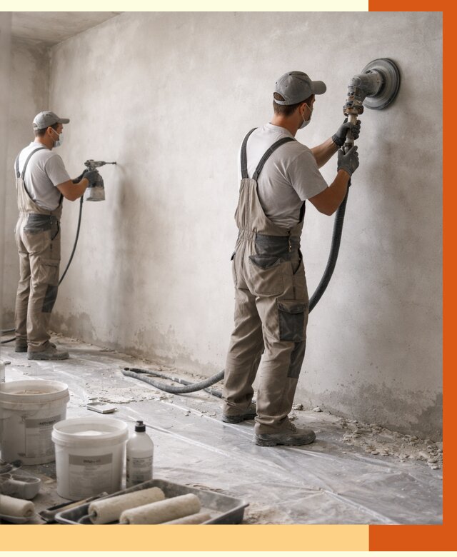 Подготовка поверхности под напыление в Карпинске от 1232 руб. — ТепломастерКпн