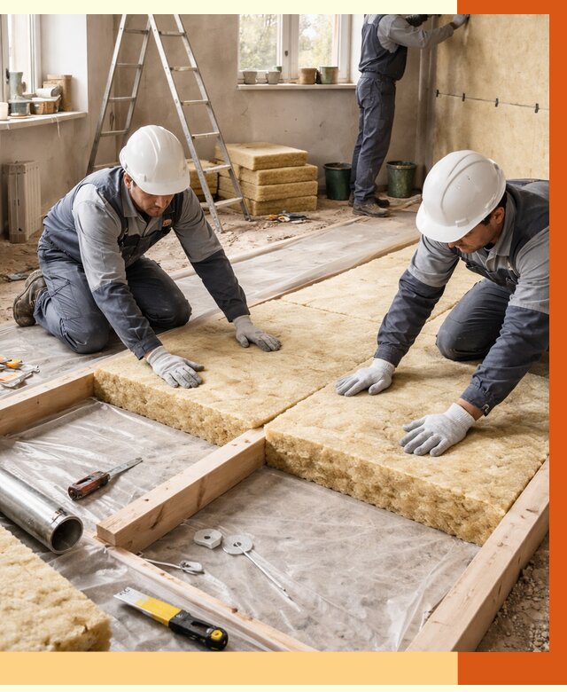 Восстановление теплоизоляции в Карпинске от 8728 руб. — ремонт утепления под ключ | ТепломастерКпн