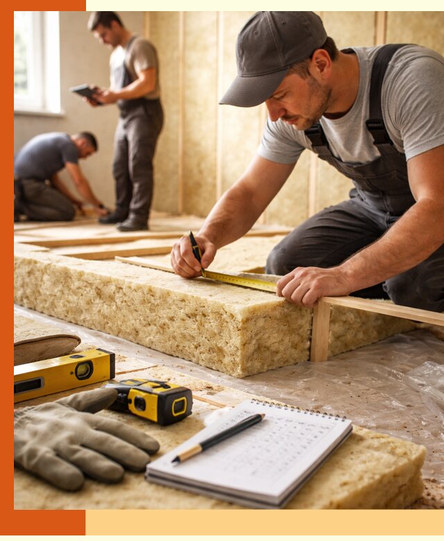 Расчет толщины утеплителя для зданий и помещений в Карпинске