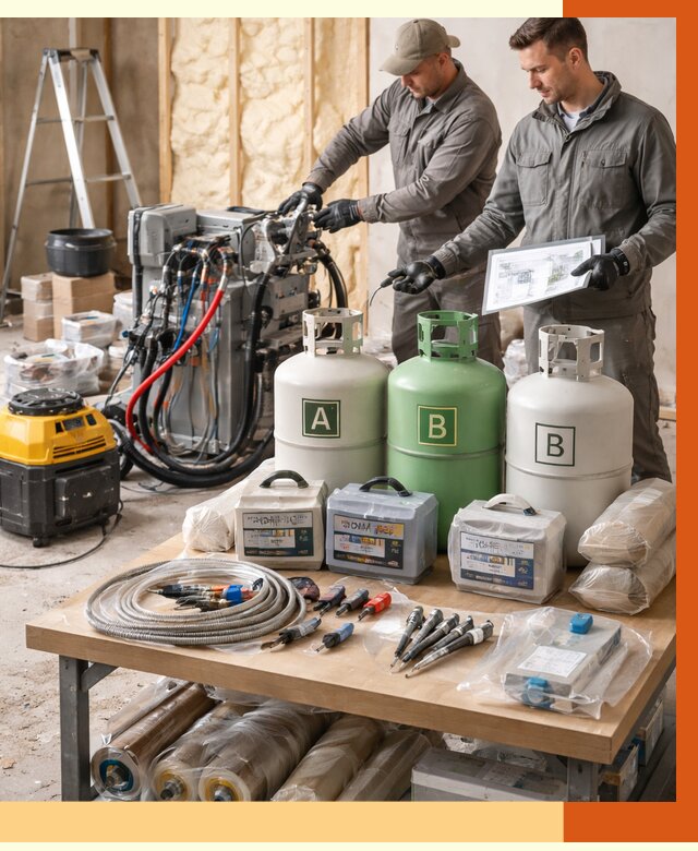 Продажа компонентов ППУ с консультацией в Карпинске от 4313 руб. | ТепломастерКпн